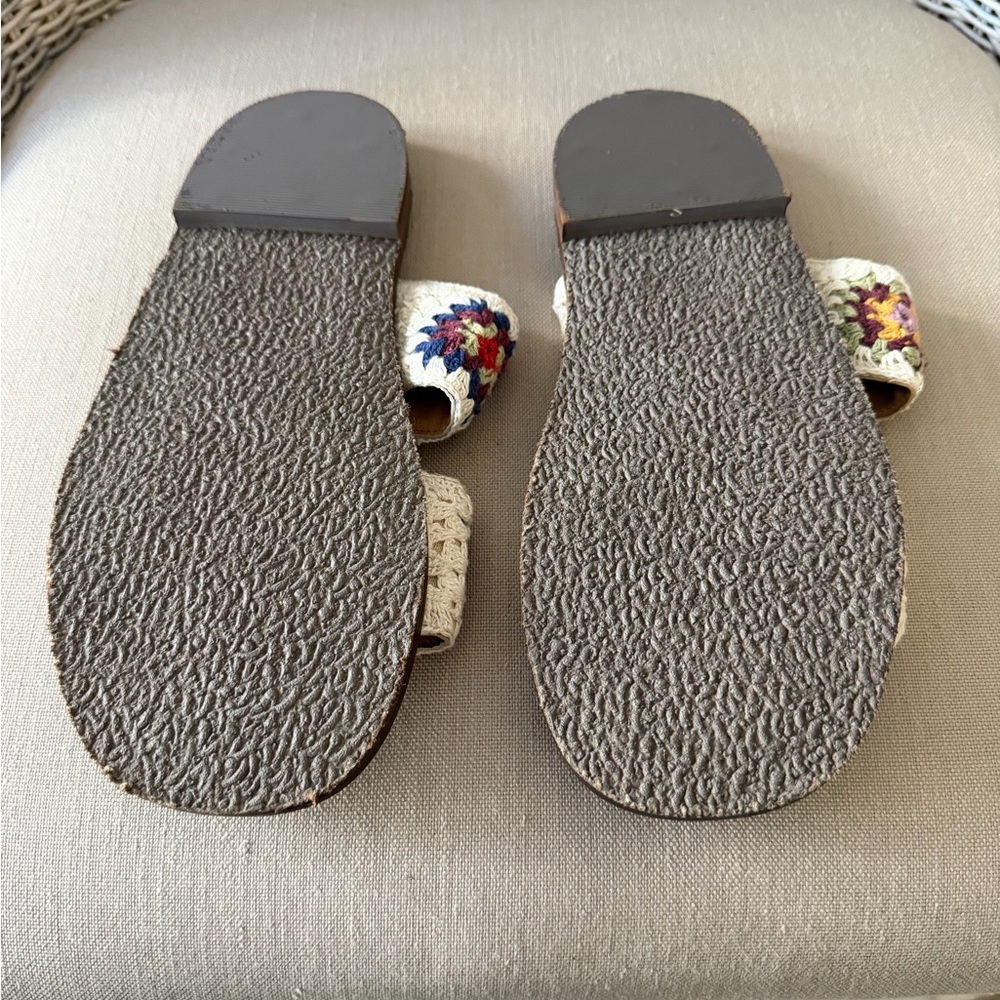 Free People Multicolor Crochet Sandals - Picture 6 of 7